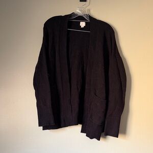 Women's Black Cardigan
